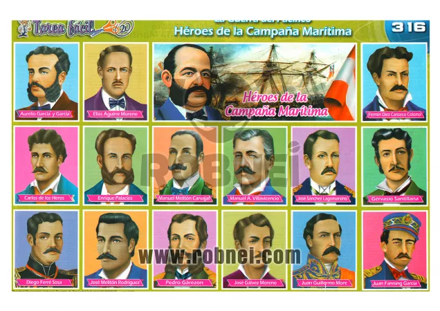 Guerra Del Pacifico Heroes De Campana Maritima